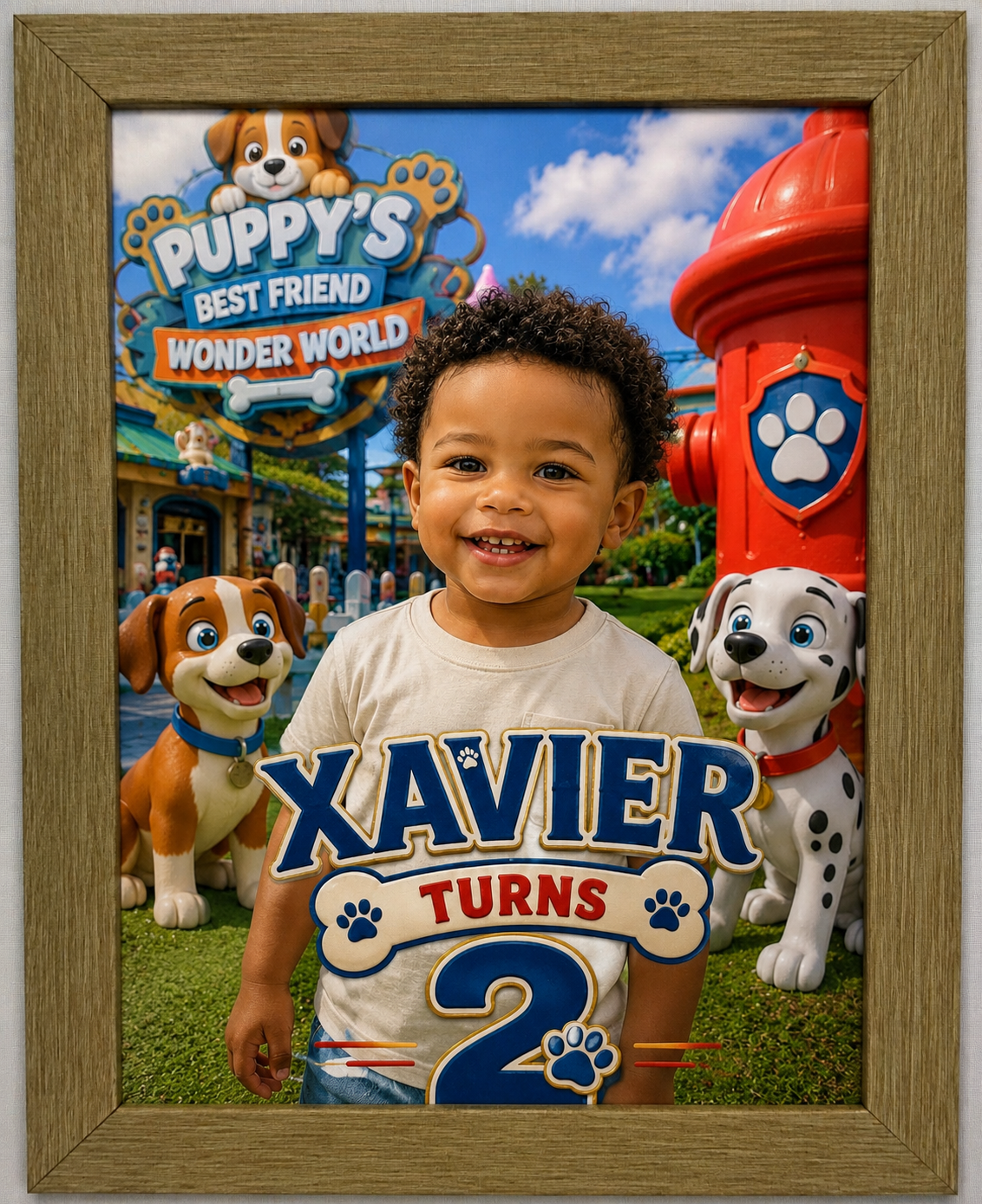 Imaginary Birthday Framed Panels for Kids