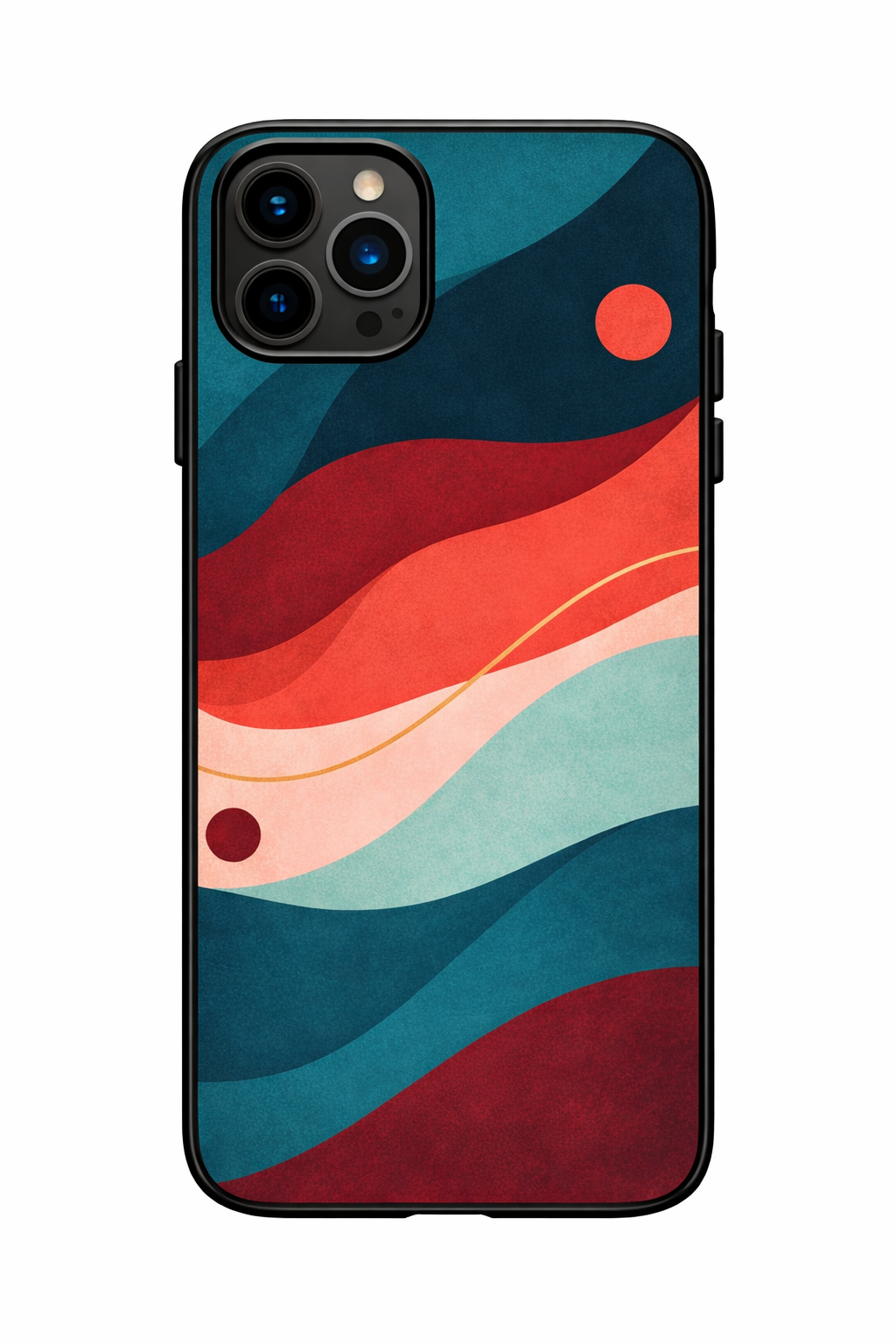 Vibrant Accents Series - Sunset Tide