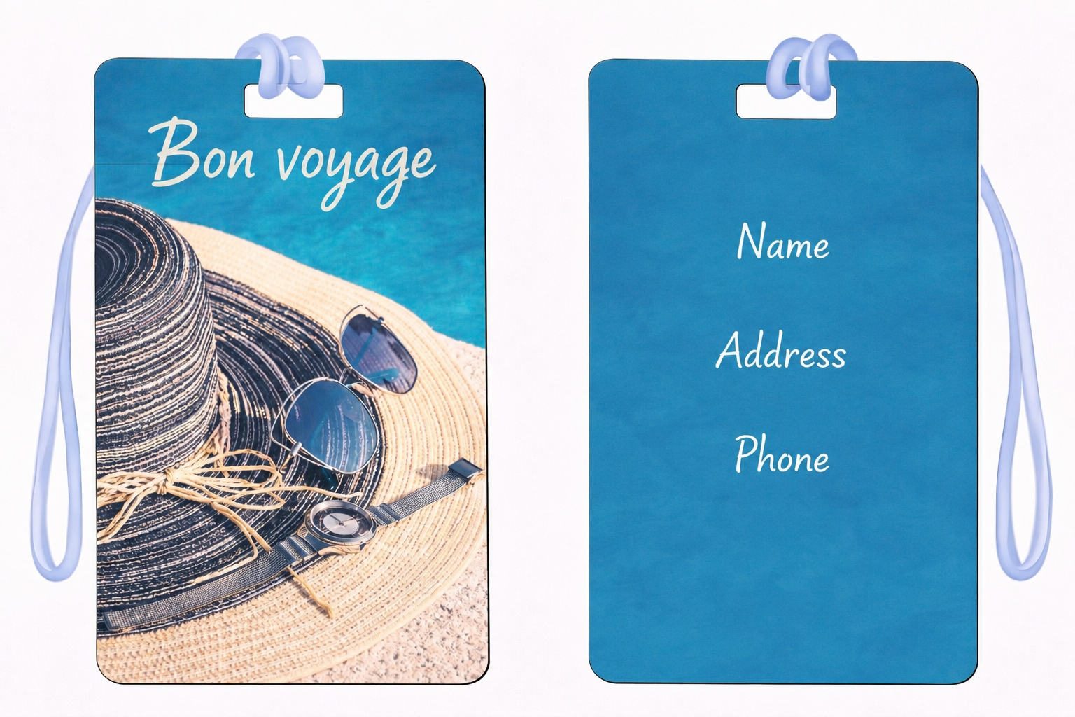 Fun Personalised Luggage Tags