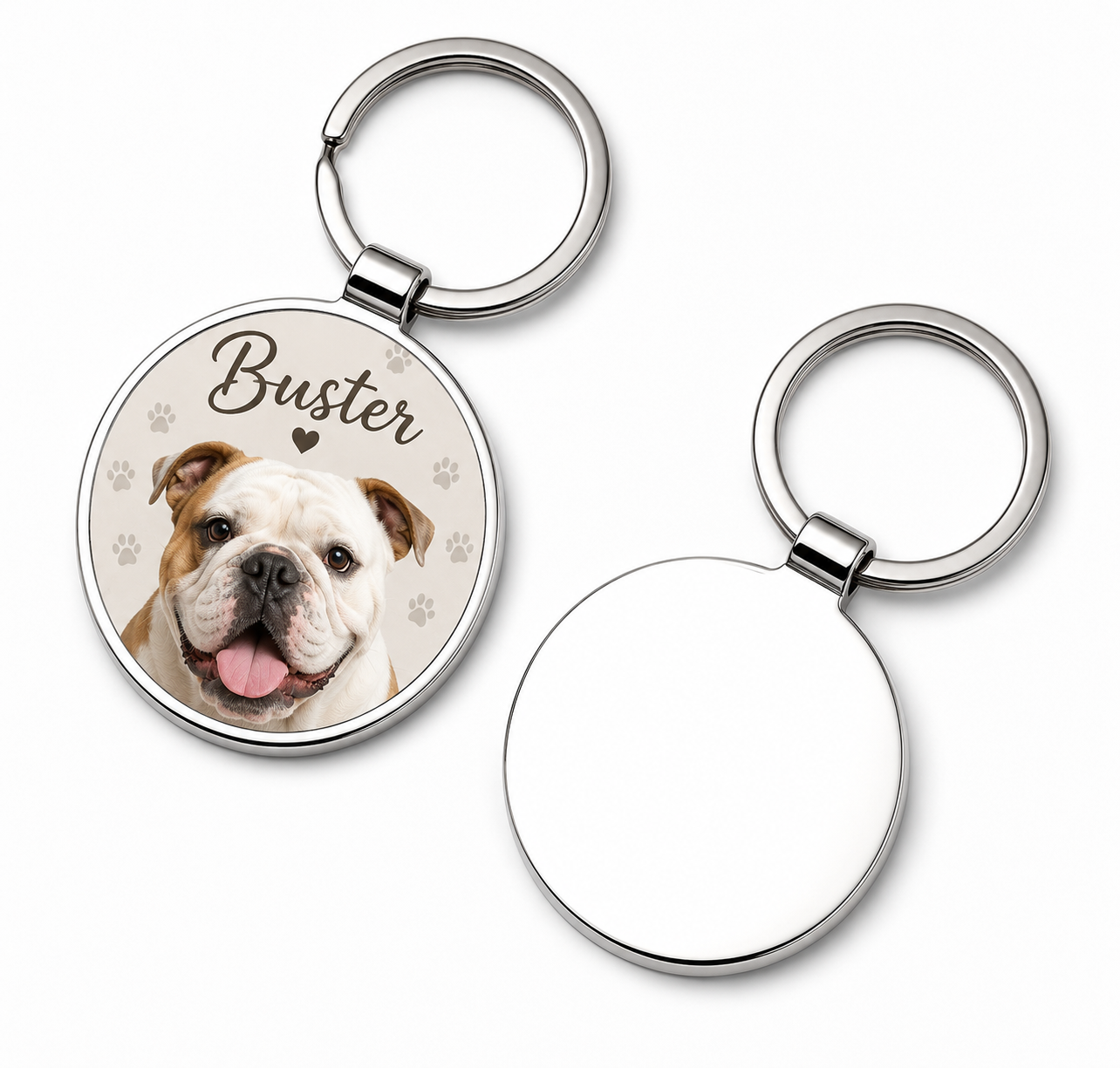 Personalised Pet Photo Keyrings