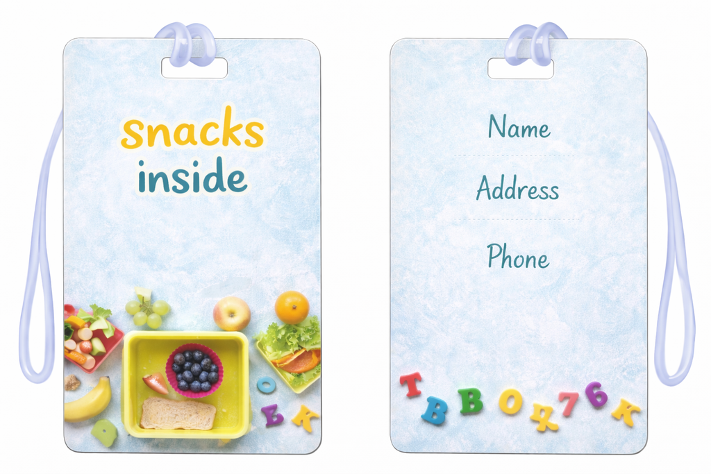 Fun Personalised Luggage Tags