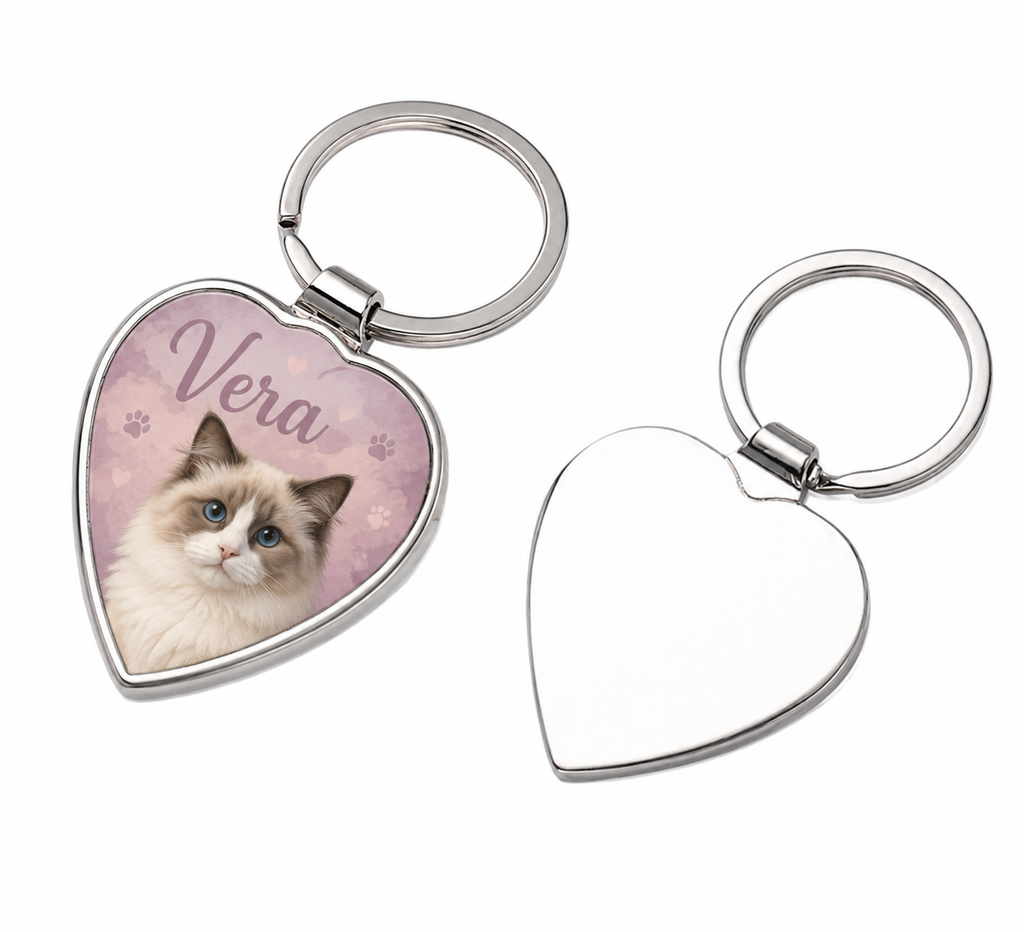 Personalised Pet Photo Keyrings