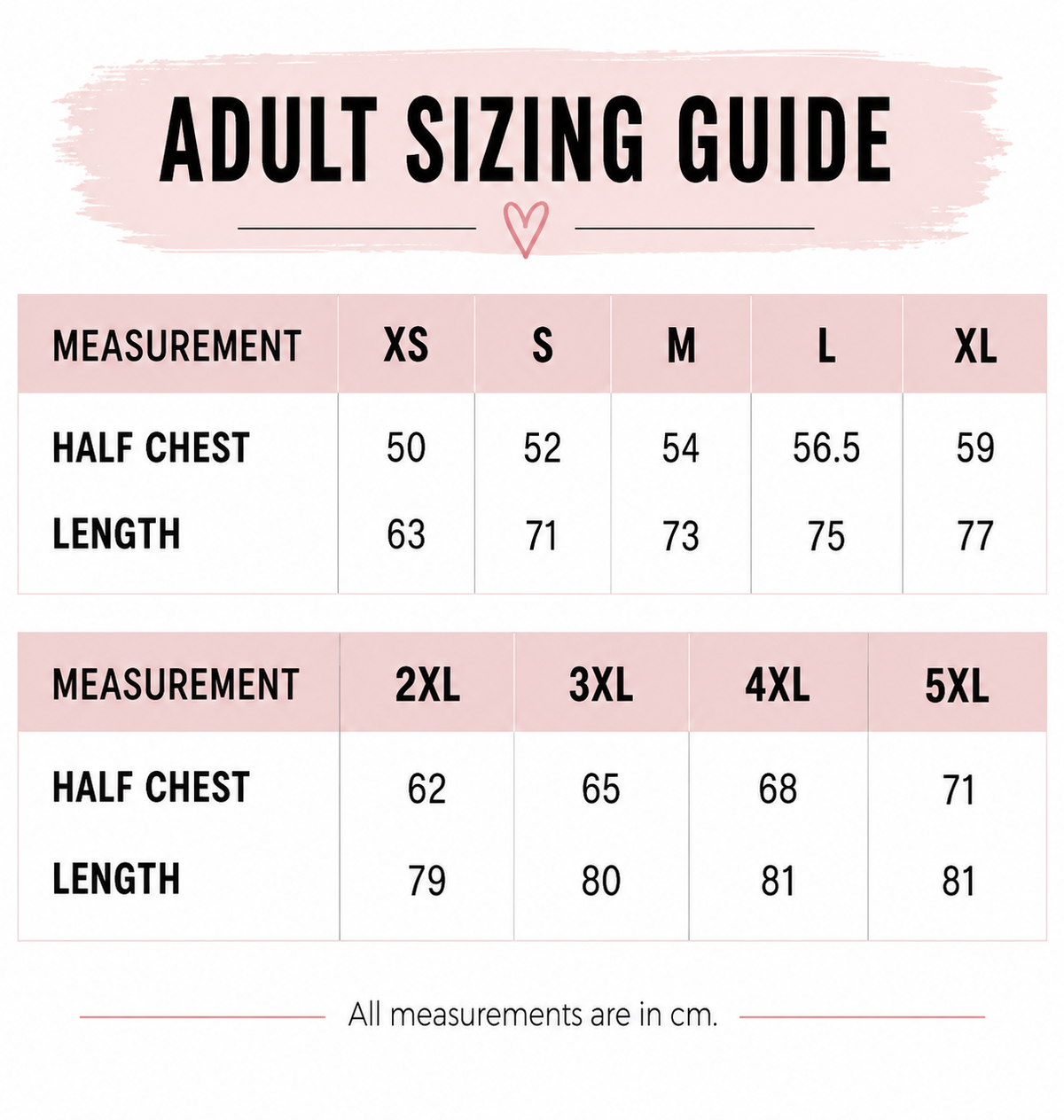 Unisex T-shirts (groups)