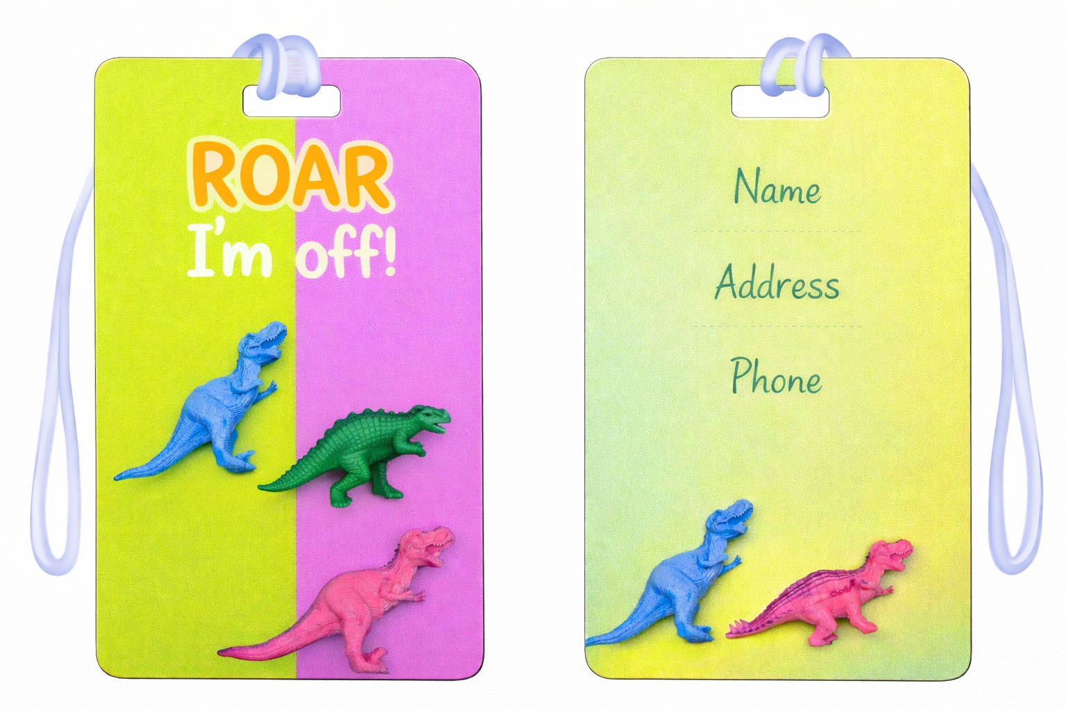 Fun Personalised Luggage Tags