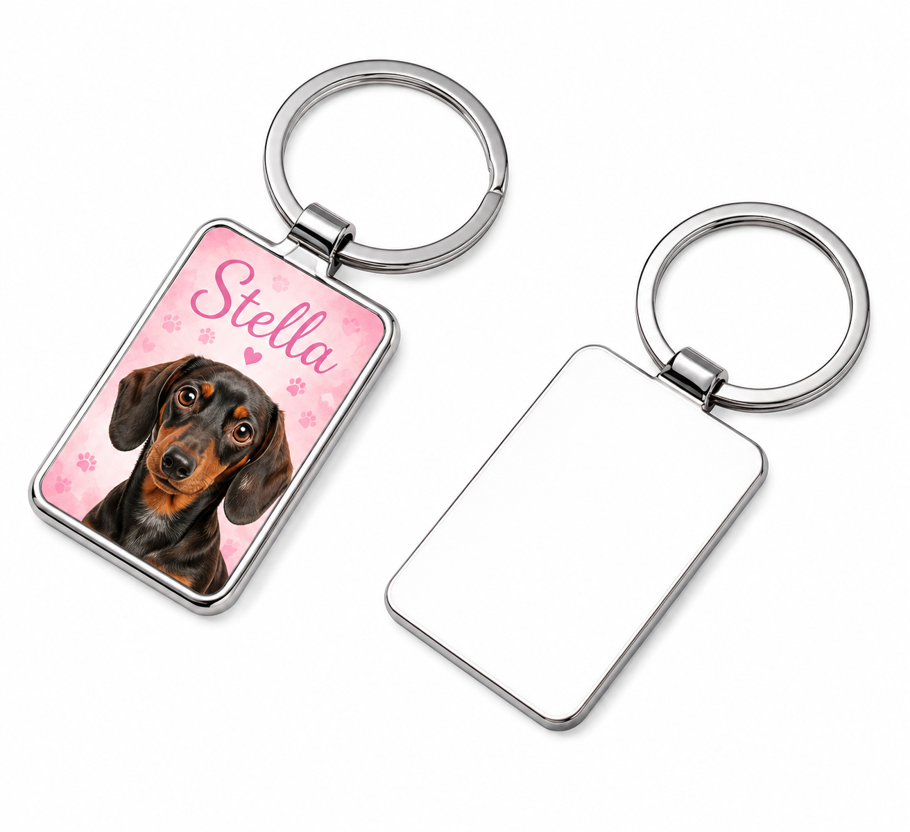 Personalised Pet Photo Keyrings
