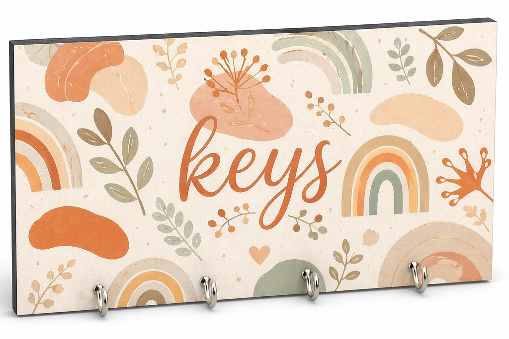 Boho Key Holder Wall Rack