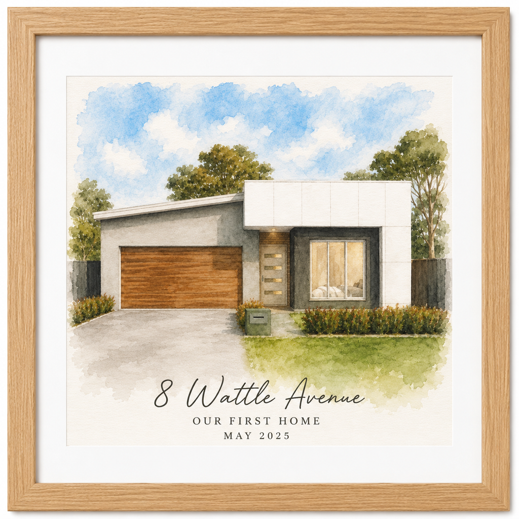 Personalised House Frame