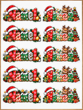 Personalised Christmas Name Stickers