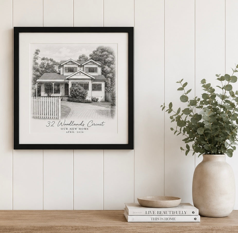 Personalised House Frame