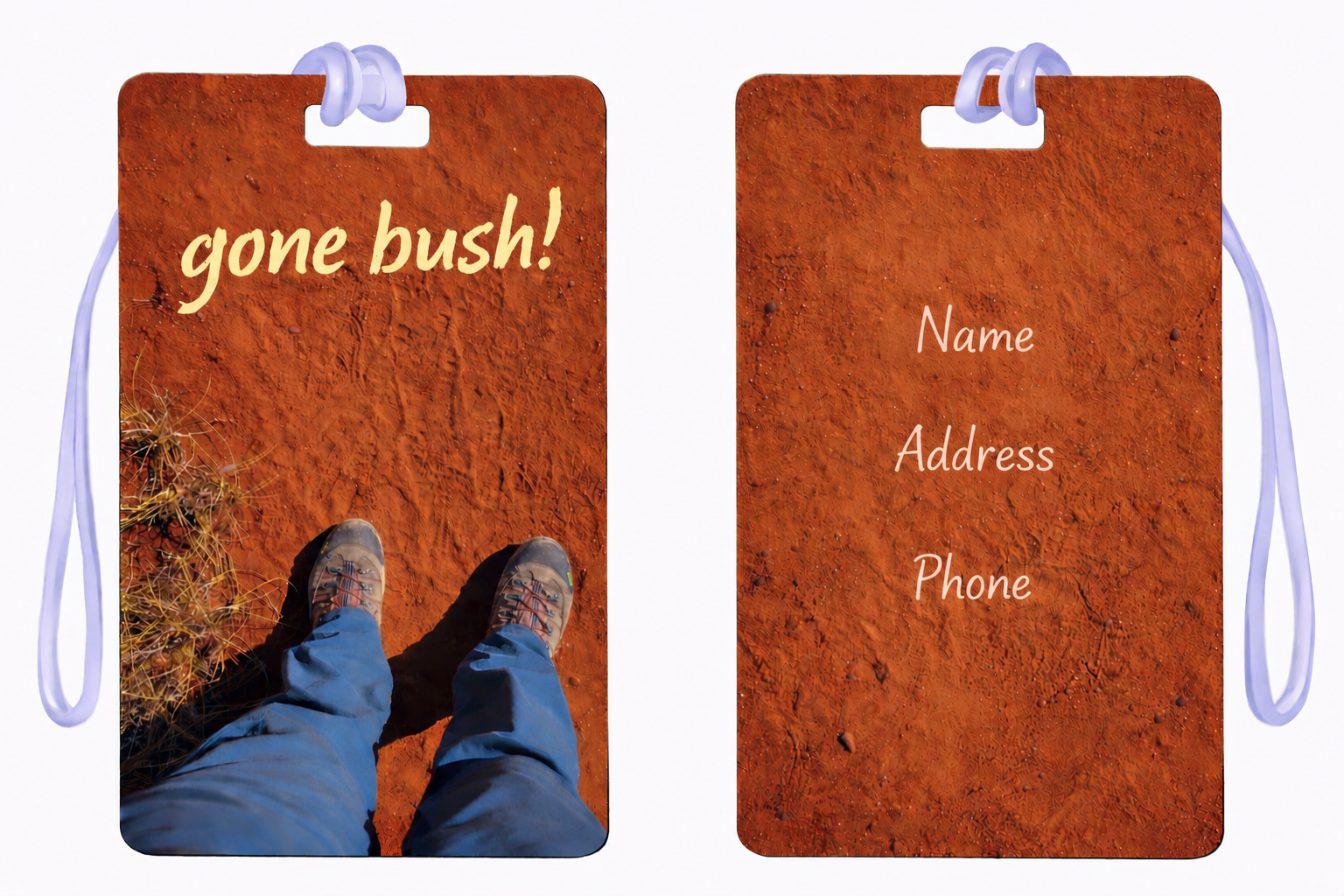 Fun Personalised Luggage Tags
