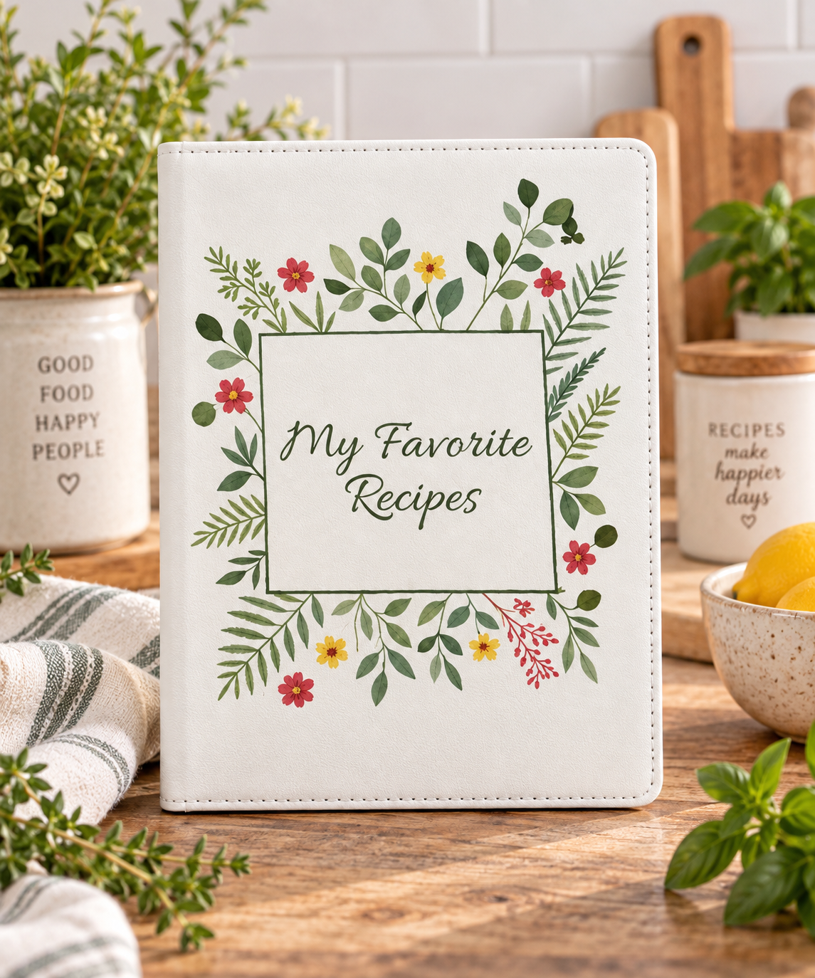Notebooks & Recipe Books