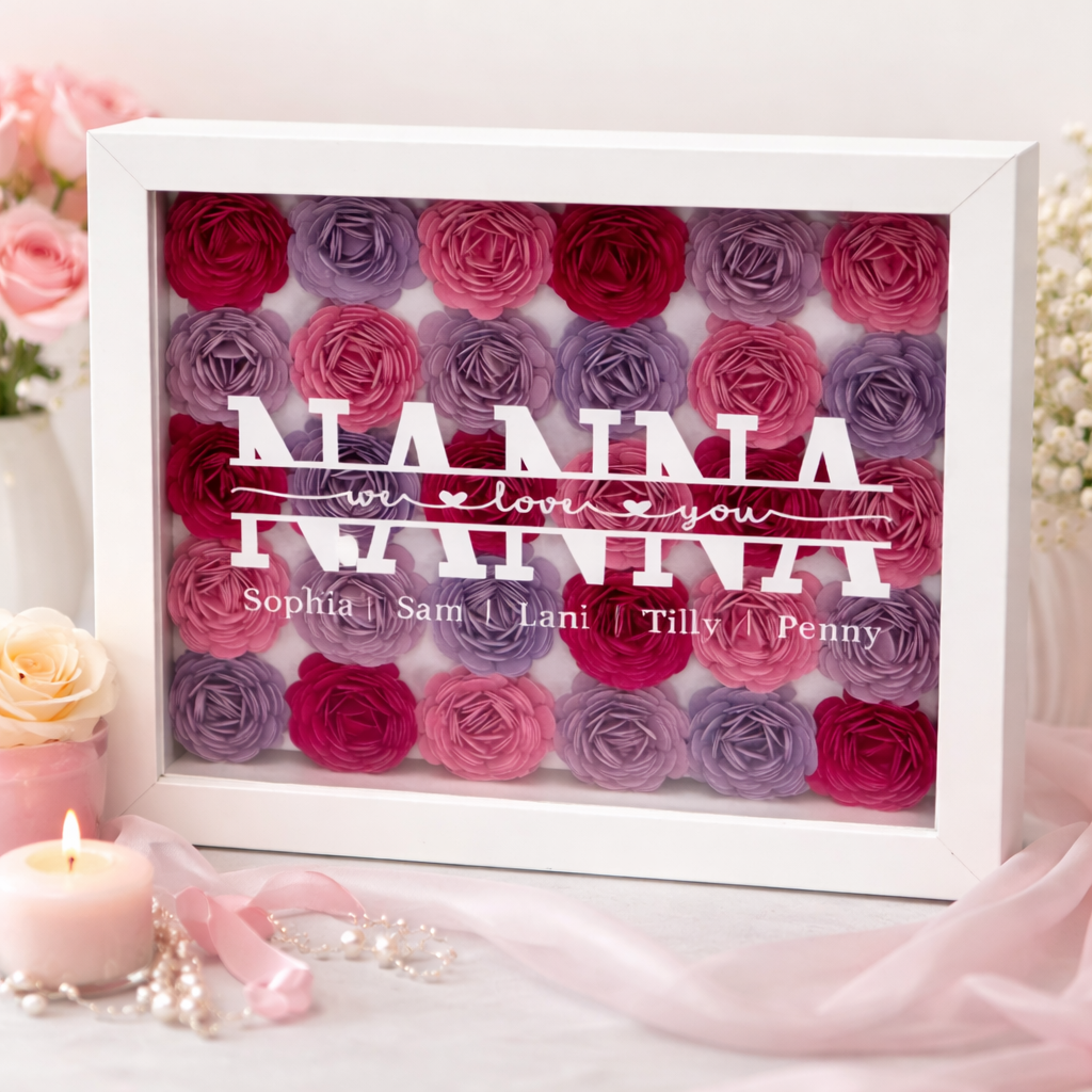 I Love You Shadow Box (rectangle)