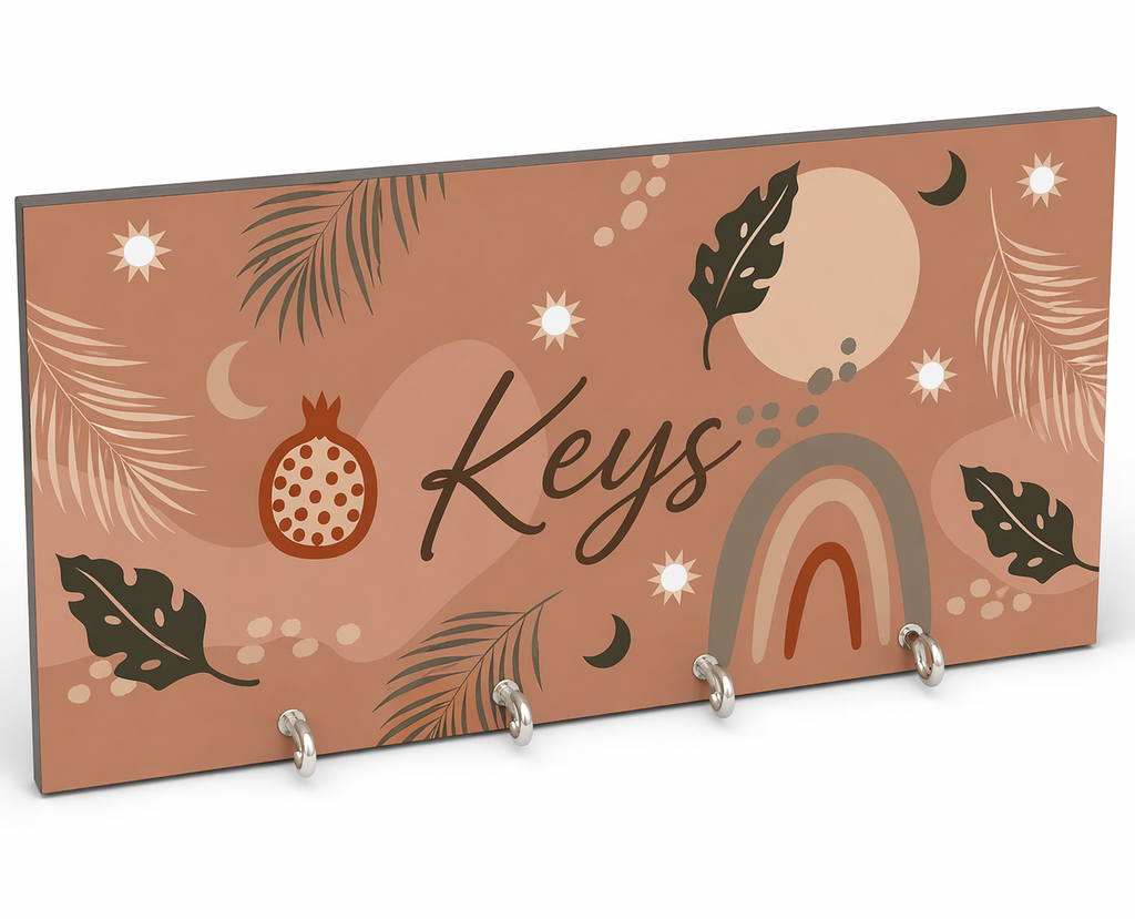 Boho Key Holder Wall Rack