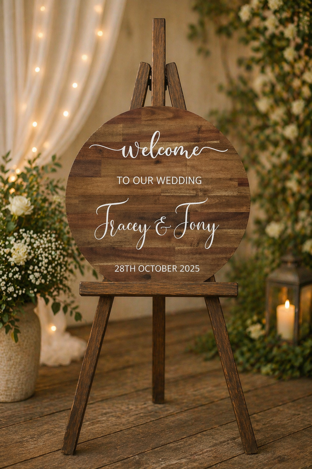 Wedding Welcome Sign