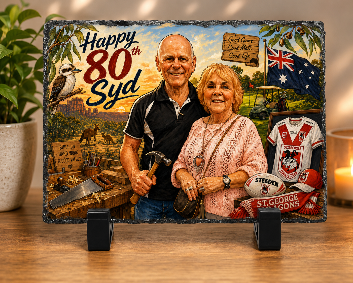 Birthday/Special Occasion Slate Plaques