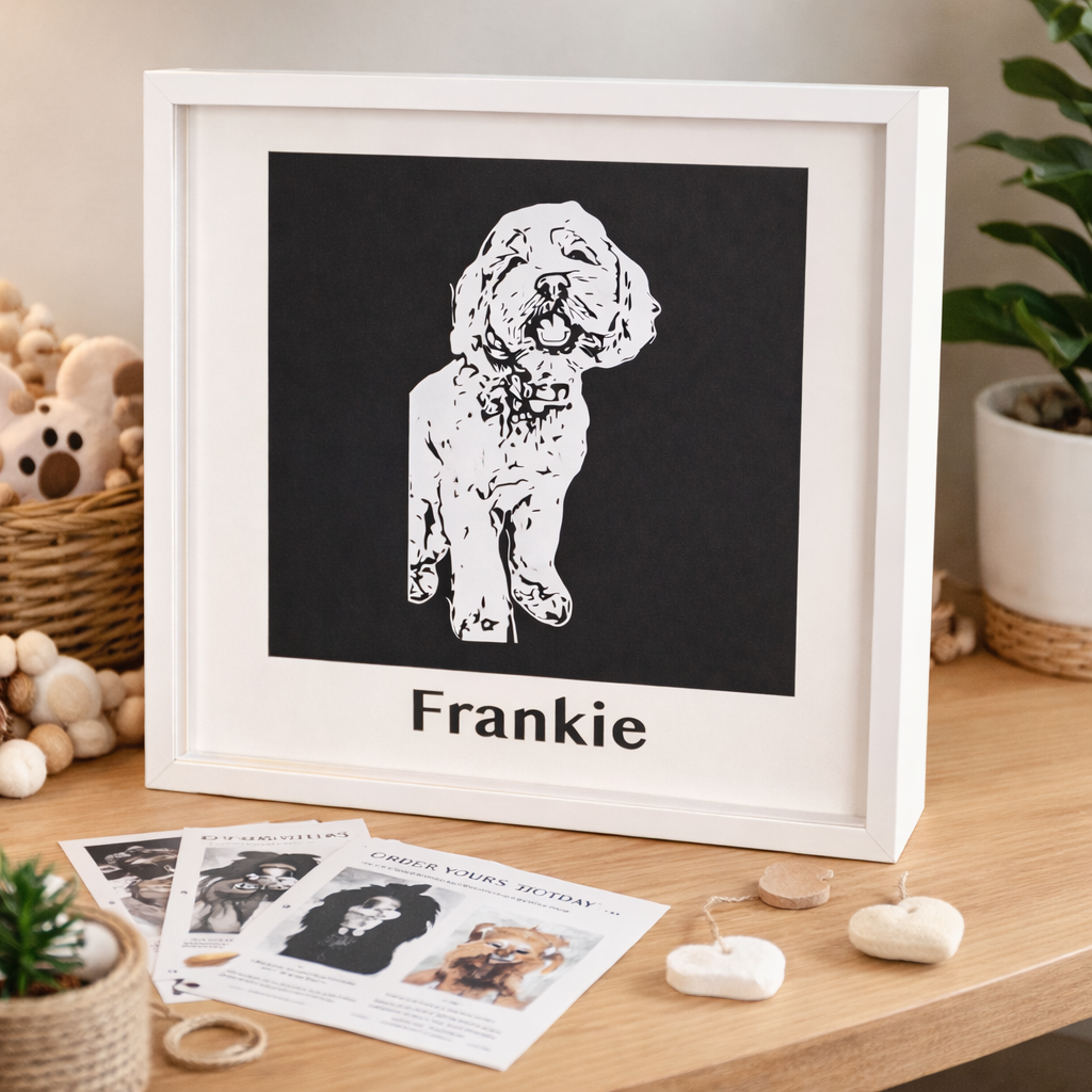 Silhouette Soul Shadow Box (square)