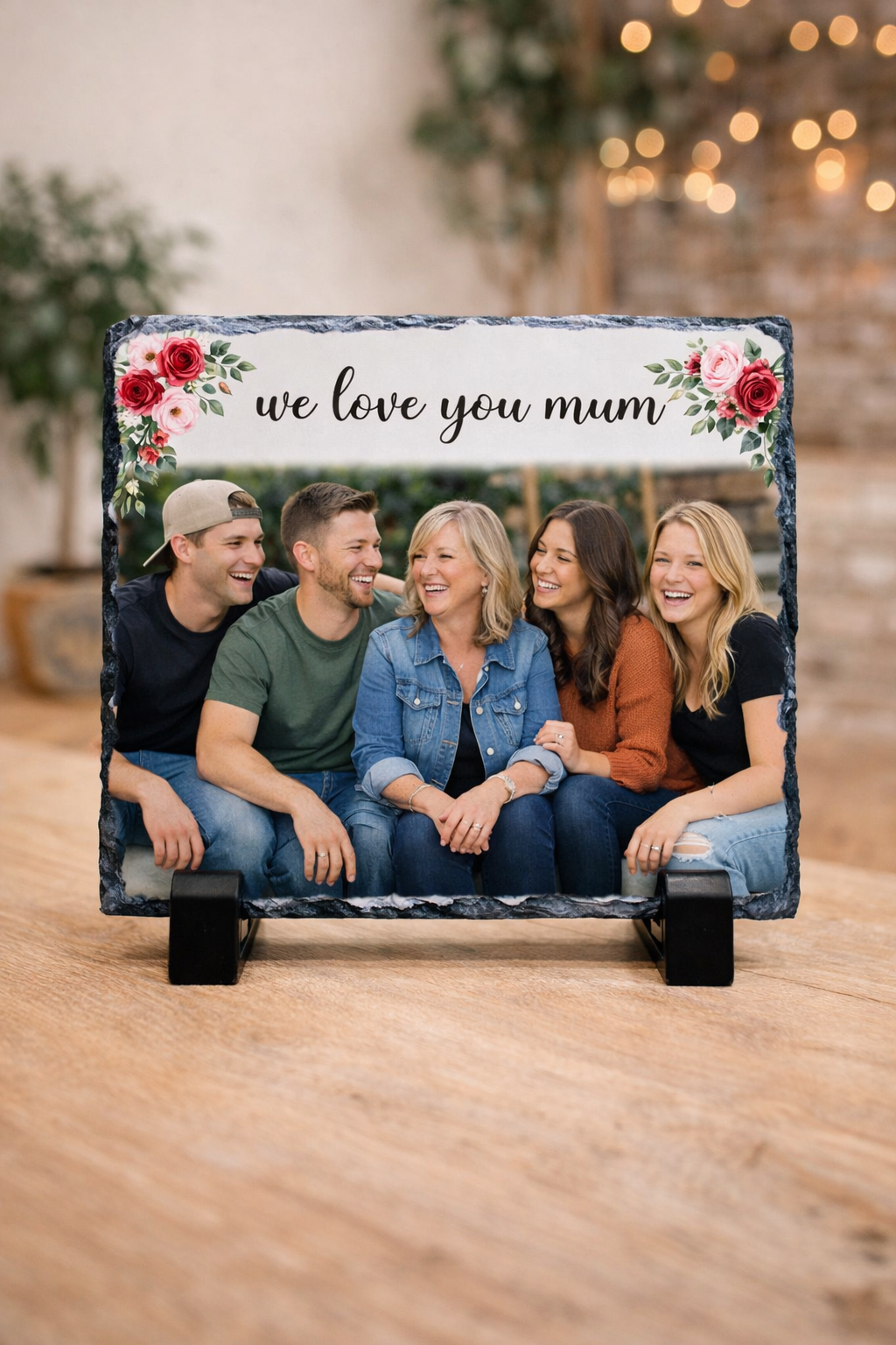 Mother’s Day Photo Slate Plaque