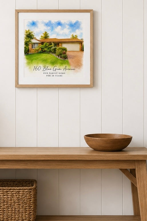 Personalised House Frame