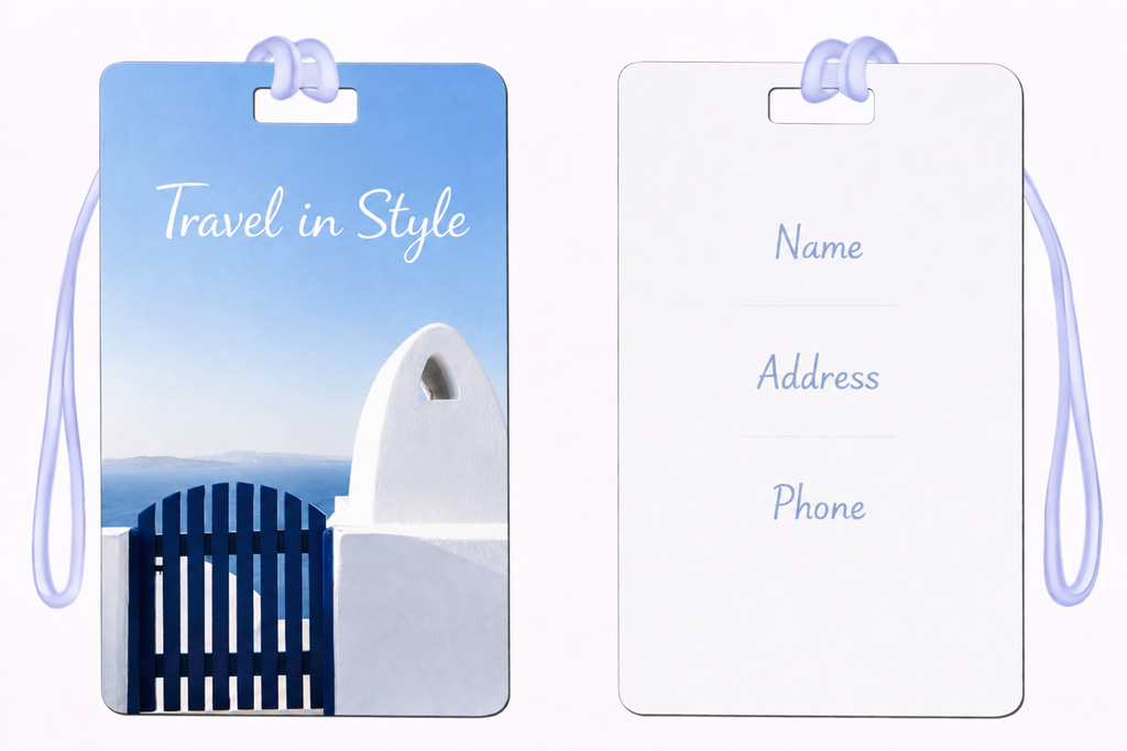 Fun Personalised Luggage Tags