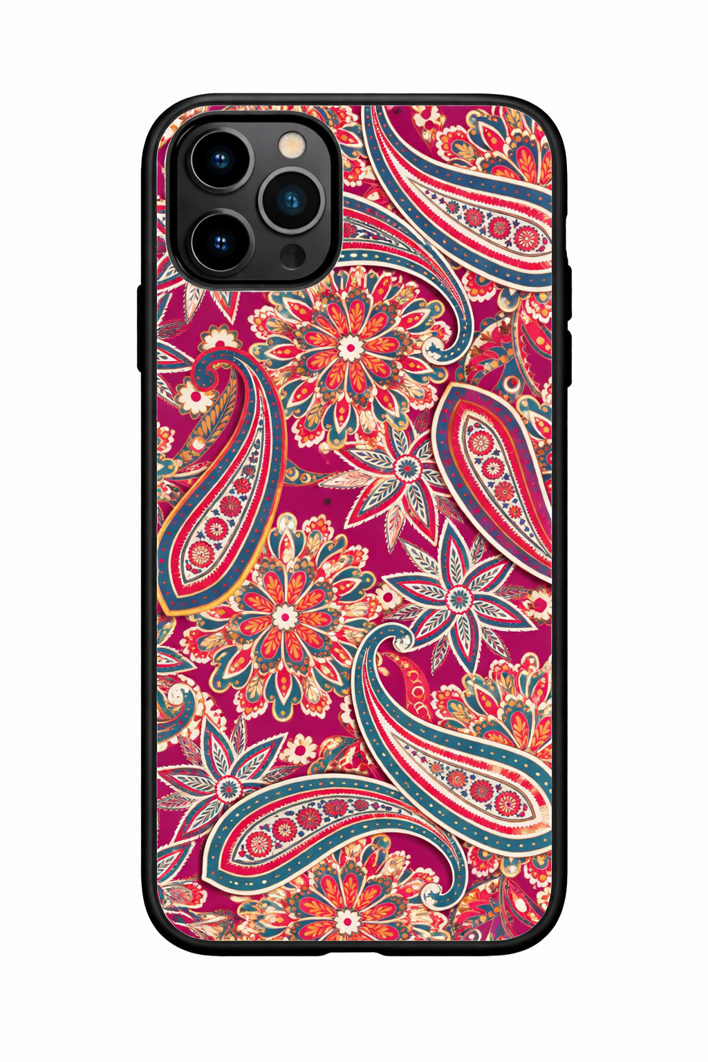 Boho Inspired Series - Crimson Paisley