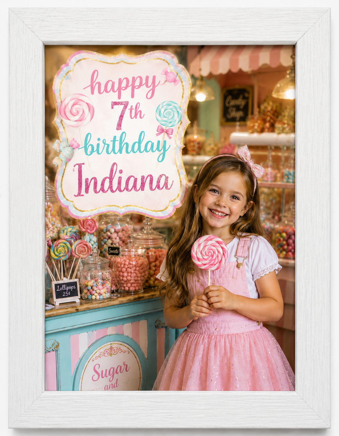 Imaginary Birthday Framed Panels for Kids