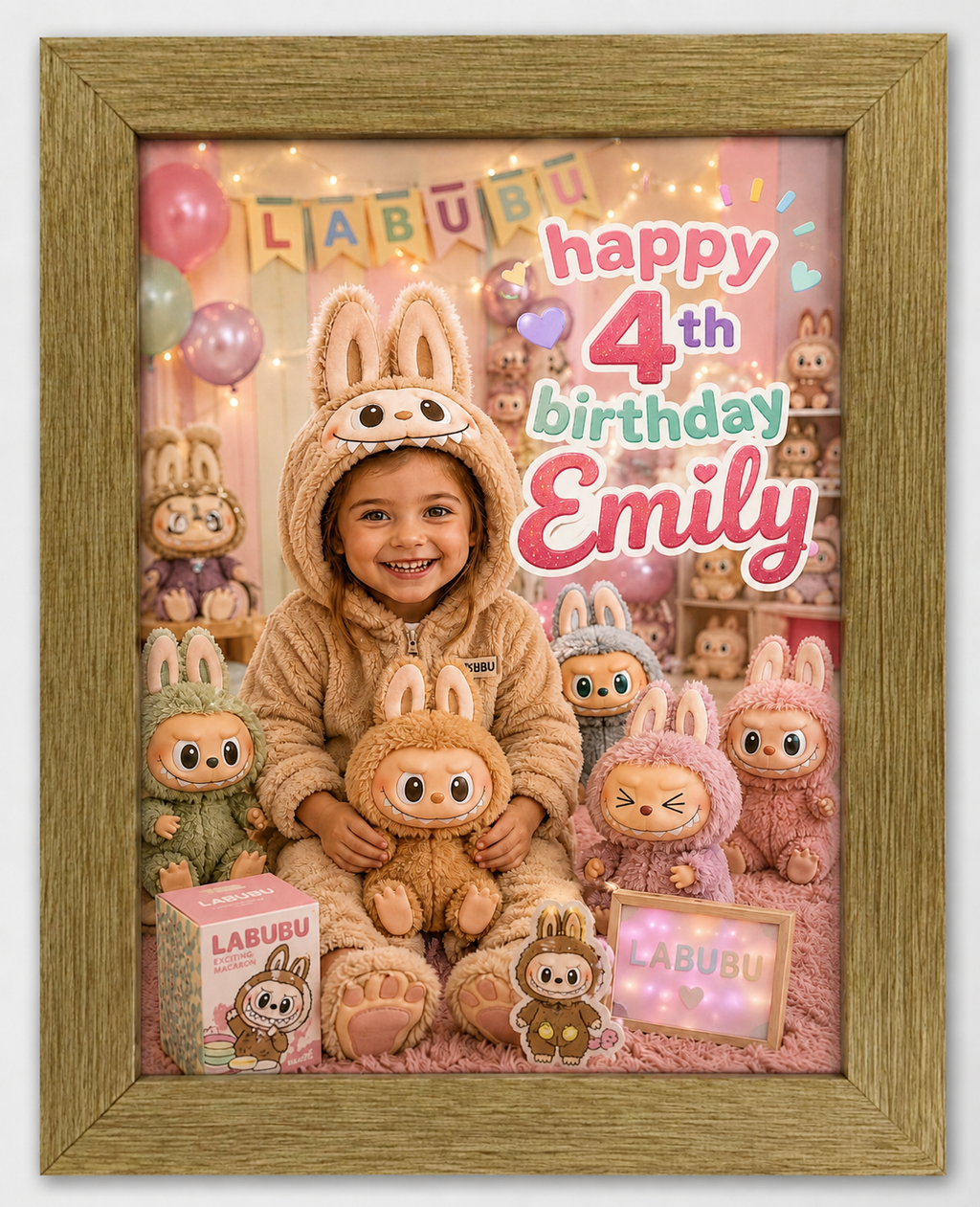 Imaginary Birthday Framed Panels for Kids