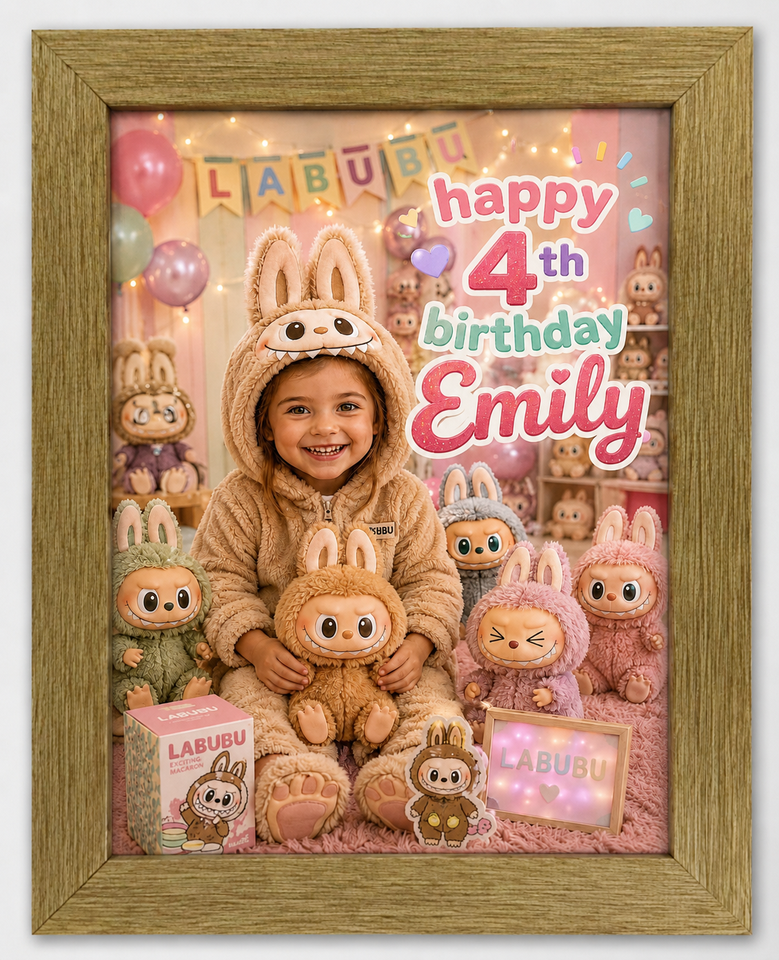 Imaginary Birthday Framed Panels for Kids