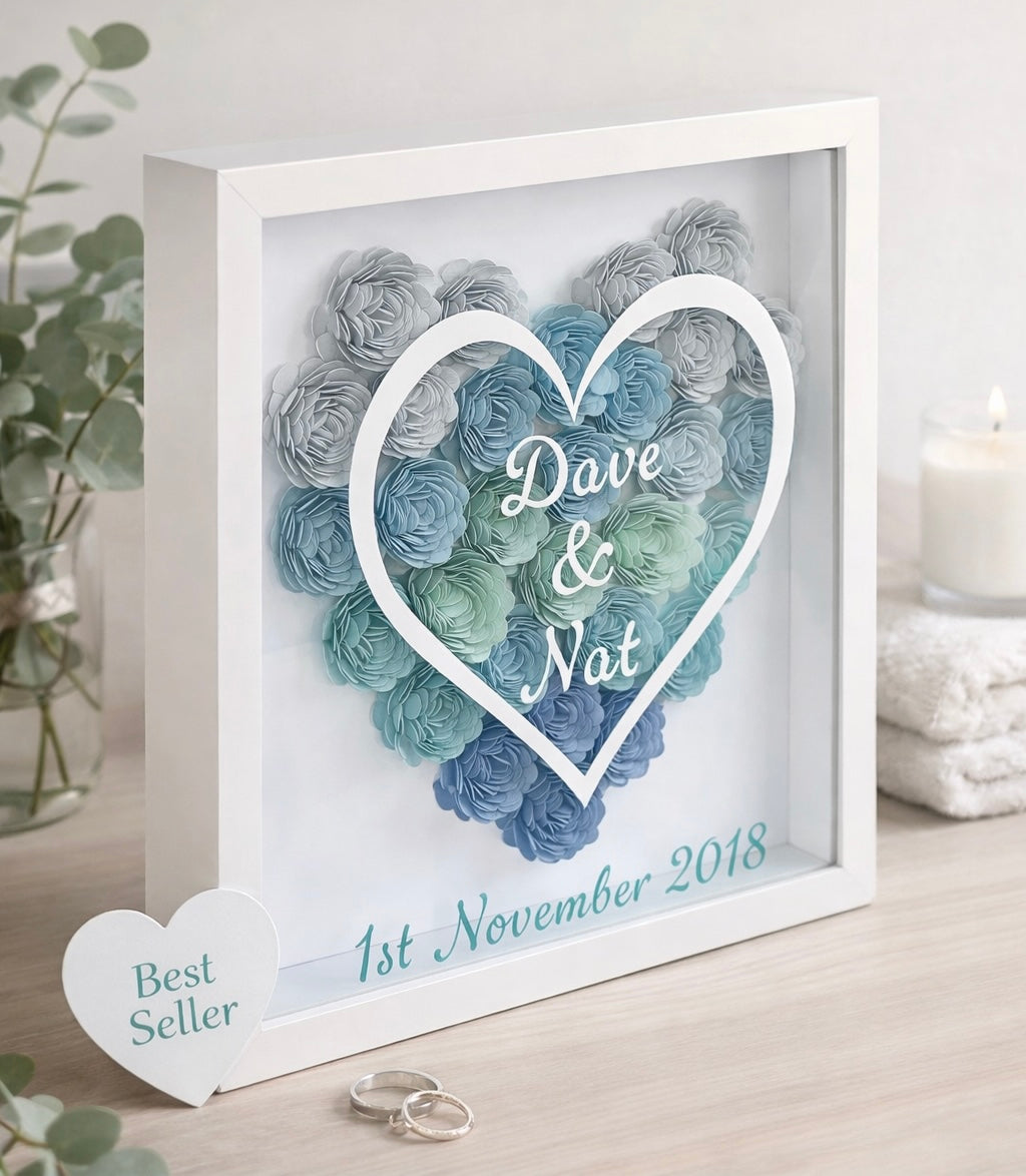 Love is in the Air Shadow Box (square)