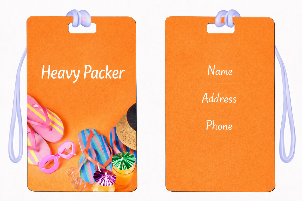 Fun Personalised Luggage Tags