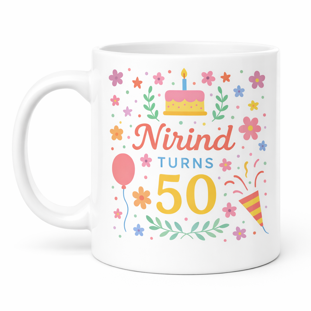 Milestone Birthday Mugs