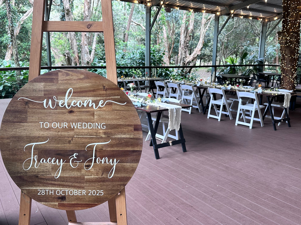 Wedding Welcome Sign